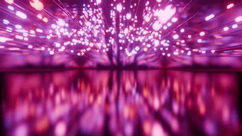 Explosive Light Burst: Vibrant Abstract Illumination Stock Illustration