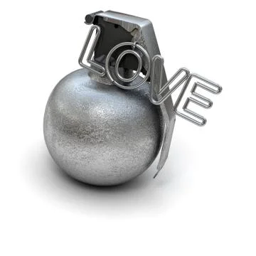 Explosive love Stock Illustration