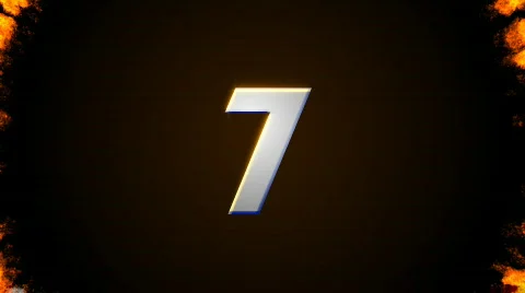 Explosive Movie countdown! Stock-Footage 496481