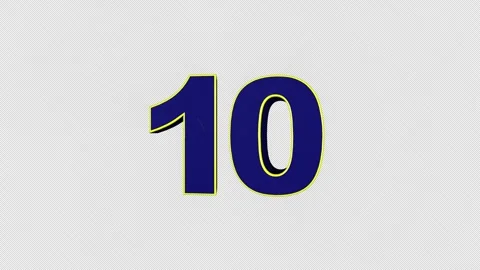 Explosive Number 10 Animation, Transition Vidéo 322202324