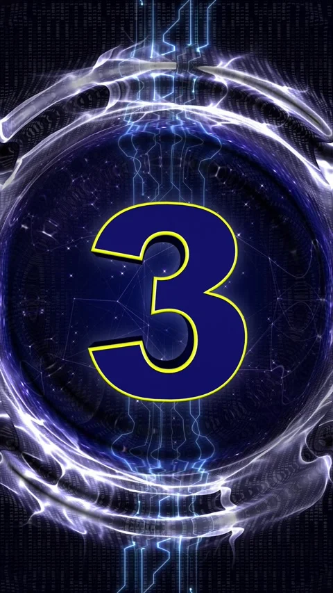 Explosive Number 3 Animation, Transition Vidéo 329909329
