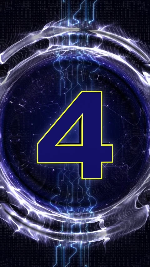 Explosive Number 4 Animation, Transition Vidéo 329911548