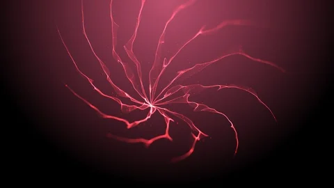 Explosive pink magic spiral 3D render Stock Footage 125382897