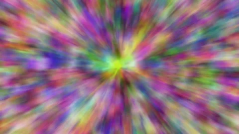 Explosive psychedelic color burst motion animation footage clip Stock Footage 345431318