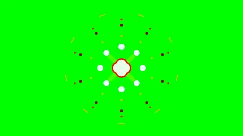 Explosive shape elements, collection for underline holiday atmosphere Stock Footage 275083589