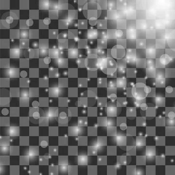 Explosive with Spark. Glow Star Burst Light Effect Stock Illustration