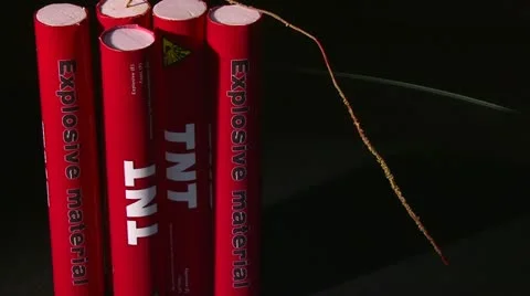 Explosive TNT Video stock 21939096