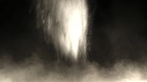 The explosive wave of shiny particles. slow motion Stock Footage 160061251