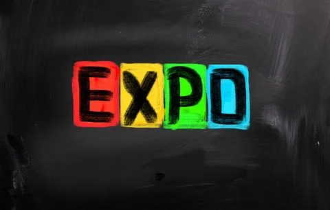 Expo concept Stock Illustration