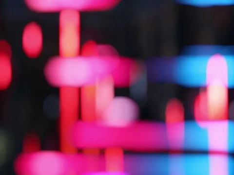 Expo light blur Video stock 82250962