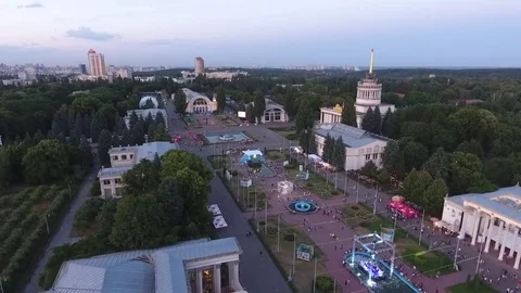 Expocenter of Ukraine VDNH Stock Footage 78650493