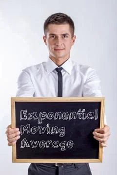 Exponential Moving Average EMA Stock Photos