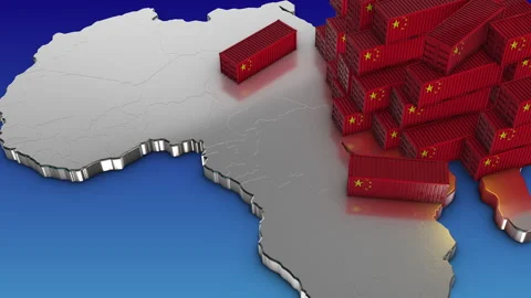 Export from China to AFRICA Stock Footage 300369859