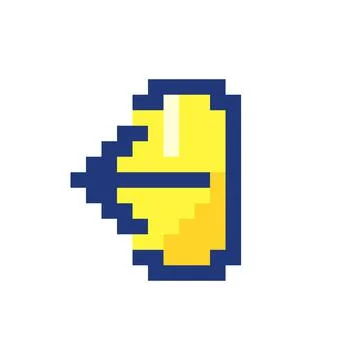 Export data pixelated RGB color ui icon Stock Illustration