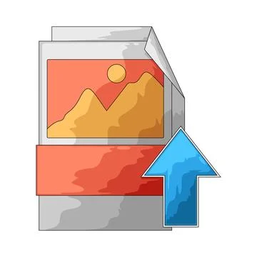 Export file illustration Stock Illustration