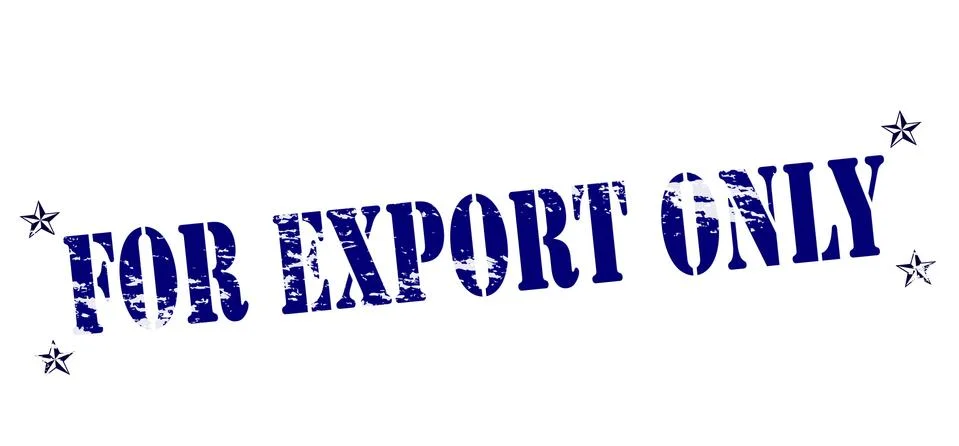 For export only Stock Illustration