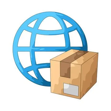 Export package illustration Stock Illustration