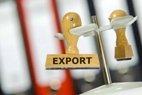Export printed on rubber stamp in office export printed on rubber stamp in... Photos
