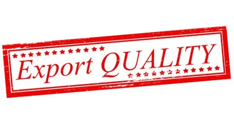 Export quality Stock Illustration