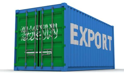 Export of Saudi Arabia Stock-Illustration