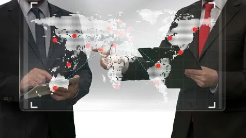 Exports International Chart  Stock Footage 200753012