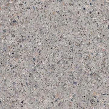 Exposed Aggregate Concrete Surface with Small Embedded Pebbles Stock Photos