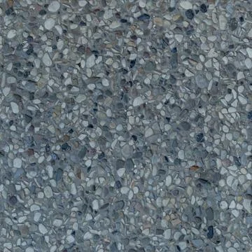 Exposed Aggregate Concrete Texture with Embedded Pebbles Stock Photos