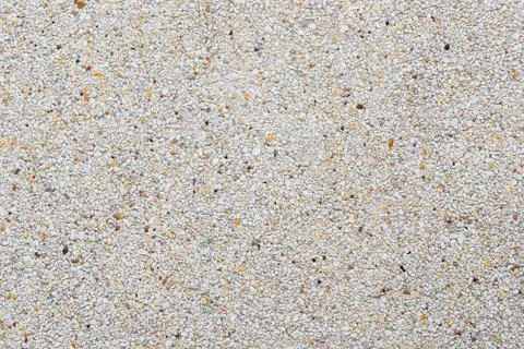 Exposed aggregate finish or washed concrete texture Foto stock