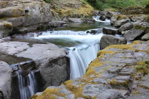 Exposed water front Stock Photos