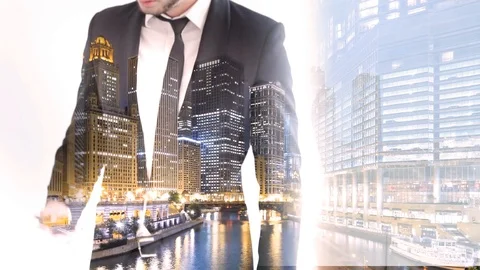 Exposure Businessman Stock Footage 87055331