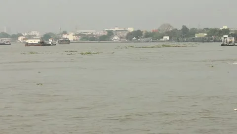 Express boat in Thailand Stock Footage 10765446