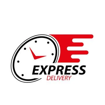 Express delivery icon concept. Watch icon for service, order Illustrazione stock