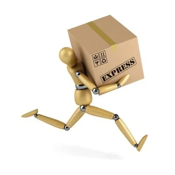 Express delivery Stock Illustration