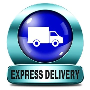 Express delivery Illustrazione stock