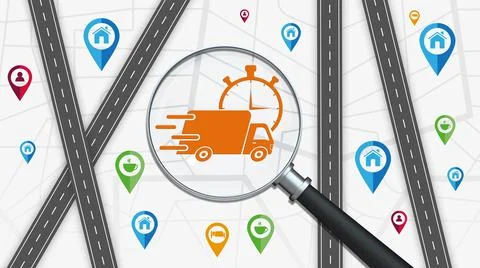 Express delivery Stock Photos