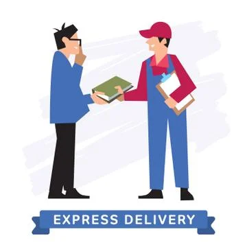 Express Delivery Symbols, Vector icon. Stock Illustration