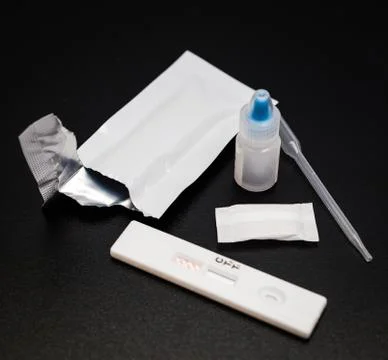 Express hiv test Stock Photos