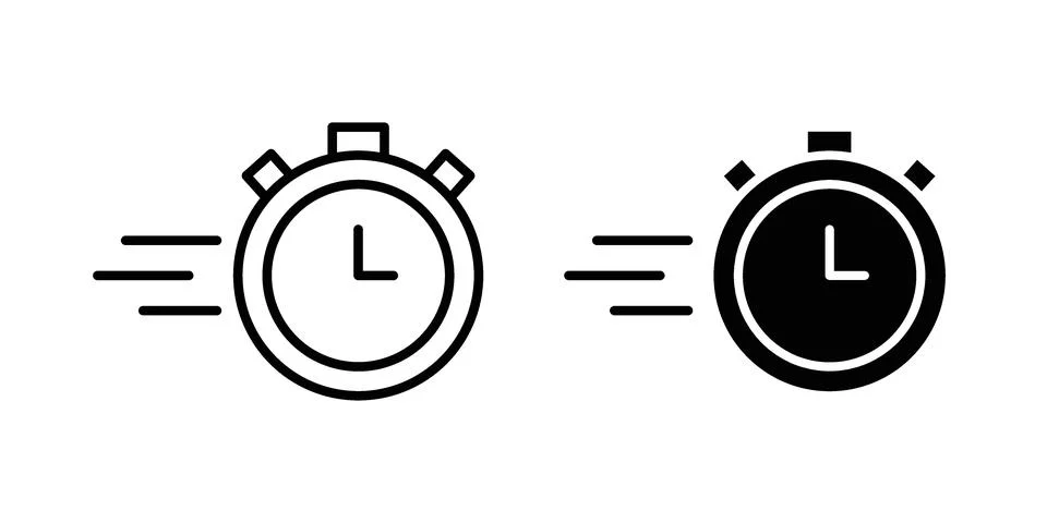 Express icon vector design. EPS10 Stock Illustration