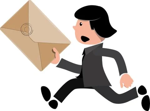 Express package Stock Illustration