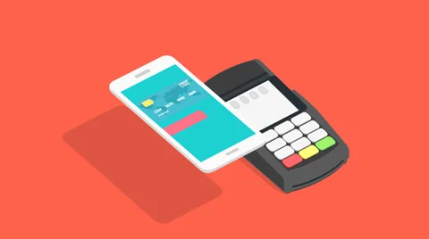 Express Paying With Smartphone Stock Footage 60363382