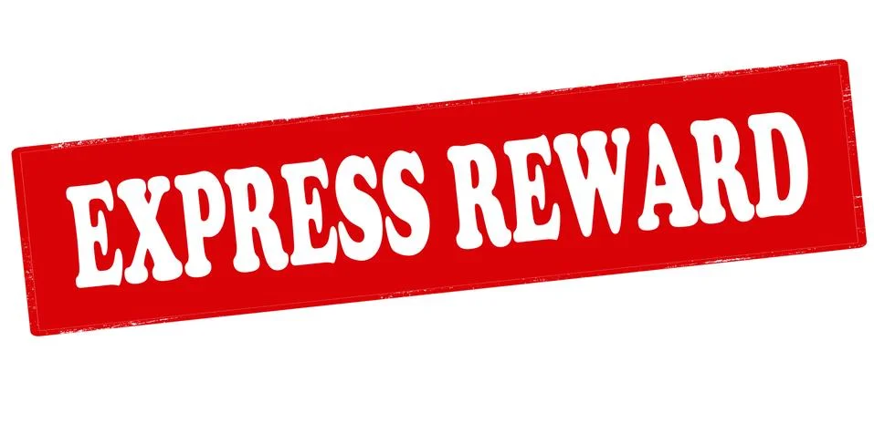 Express reward Illustrazione stock