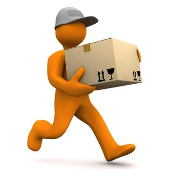 Express shipment Stock Illustration