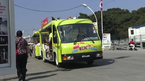 Express Train at CNE (Canadian National ... | Stock Video | Pond5