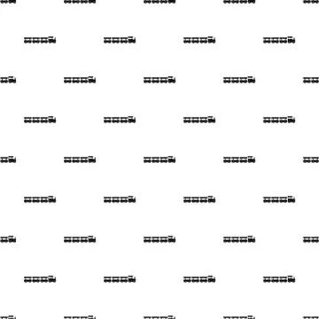 Express train pattern seamless Stock Illustration