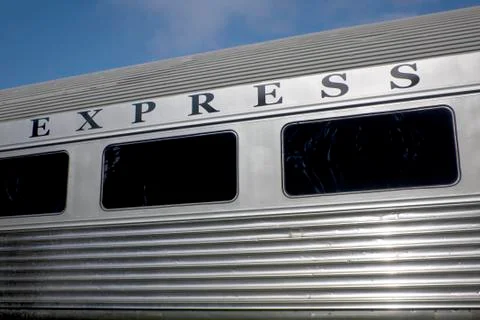Express Train Foto stock
