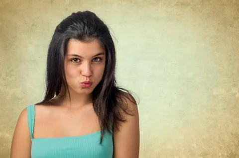 Expressing a kiss Stock Photos