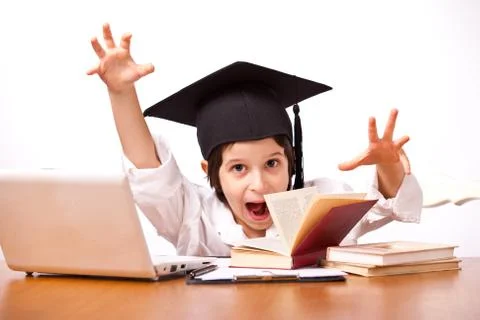 Expression child education Foto stock