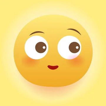 Expression of emotion concept set. cartoon illustration emotion face of human Stock Illustration