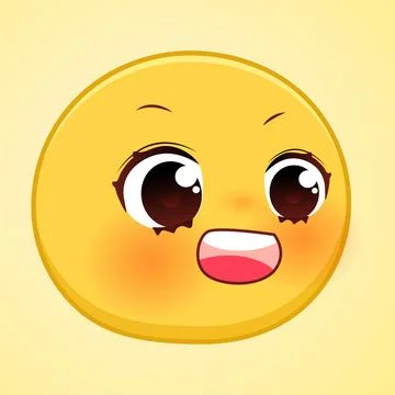 Expression of emotion concept set. cartoon illustration emotion face of human Stock Illustration