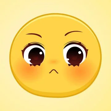 Expression of emotion concept set. cartoon illustration emotion face of human Stock Illustration